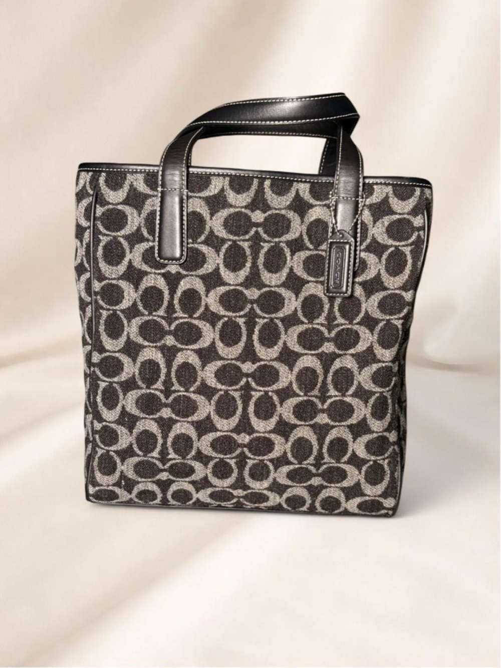 Rare Coach Wool Tote